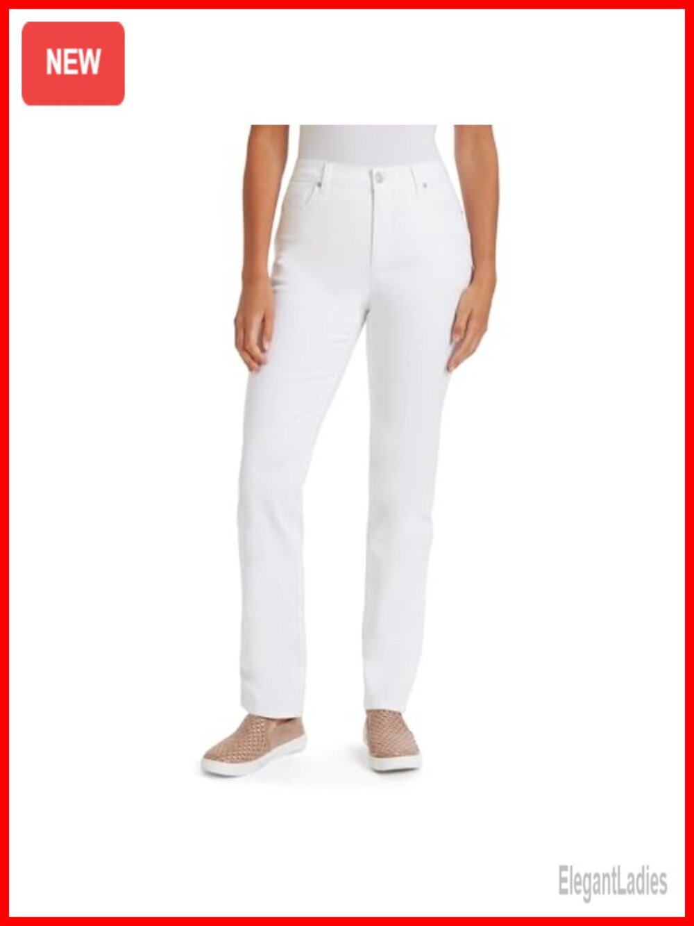 Gloria Vanderbilt Amanda Classic High Rise Tapered Jean Petite